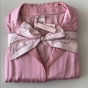 Victoria secret satin PJ set